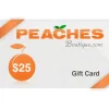 Accessories^ $25 PeachesBoutique.com Gift Card