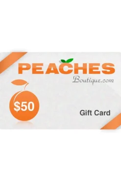 Accessories^ $50 PeachesBoutique.com Gift Card
