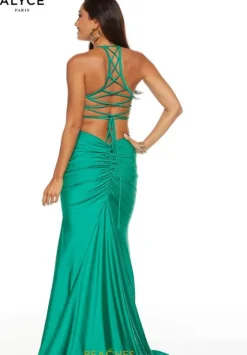 Long Homecoming Dresses|Long Dresses^Alyce Paris 60772 Emerald