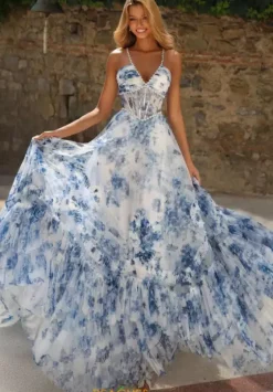 A Line|Plus Size^Alyce Paris 62028