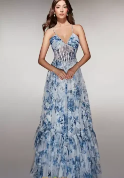 A Line|Plus Size^Alyce Paris 62028