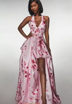 Long Dresses|Plus Sized Dresses^Alyce Paris 62214 Cherry Blossom