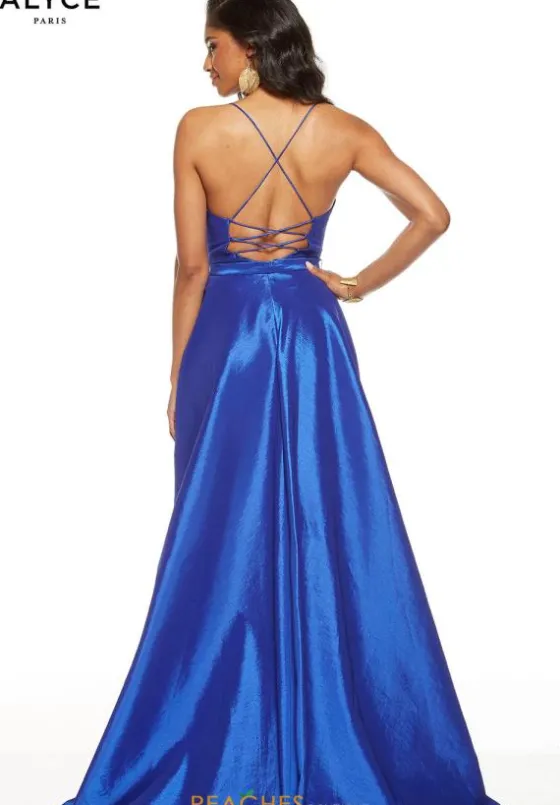 A Line|Long Dresses^Alyce Paris 60394 Yellow