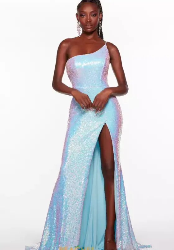 Fitted|Long Dresses^Alyce Paris 61347 Magic Opal