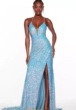 Fitted|Long Dresses^Alyce Paris 61387