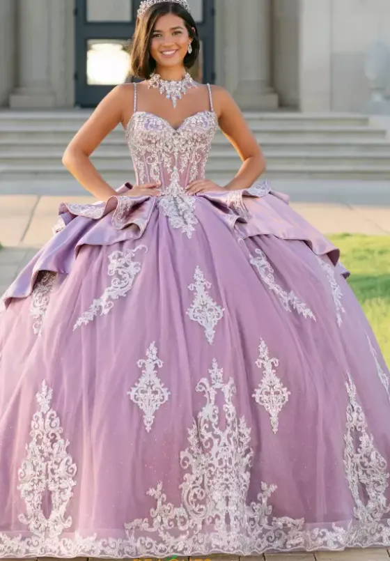 Sweet Sixteen|Plus Sized Quince Dresses^Amabella Q1091