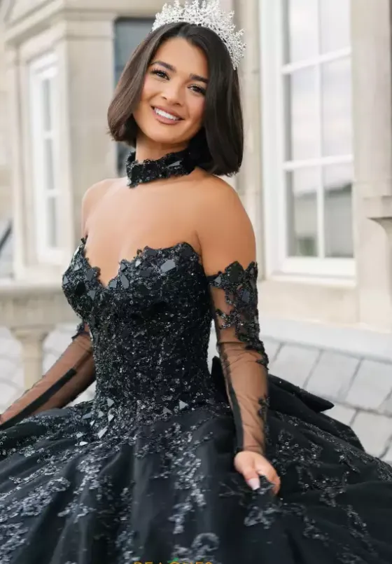 Sweet Sixteen|Quince Dresses With Sleeves^Amabella Q1093