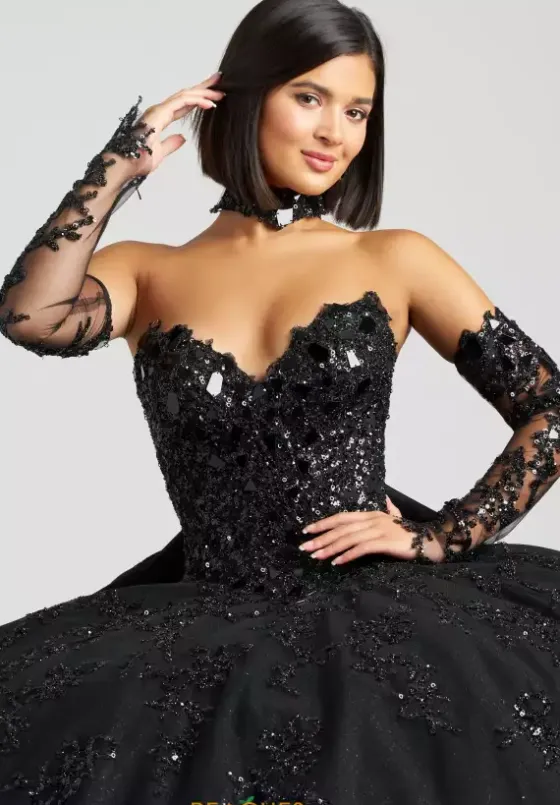 Sweet Sixteen|Quince Dresses With Sleeves^Amabella Q1093