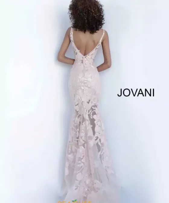 Winter Formal|Wedding Guest^Jovani Applique Long Fitted Dress 60283