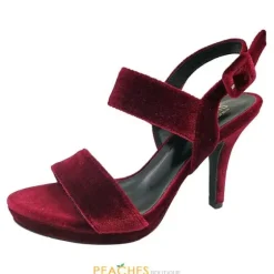 Shoes^Blossom Footwear A-Robin-223 Velvet heels by