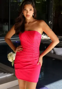 Short Homecoming Dresses|Quince Guest Dresses^Ava Presley 26350