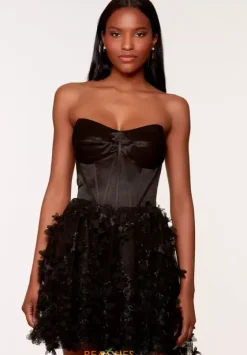 Bat Mitzvah|8Th Grade Dance^Alyce Back Zipper Lace One Piece Dress 3173 Black