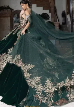 Sweet Sixteen^Rachel Allan Quince Cape Only. Dress Not Included.