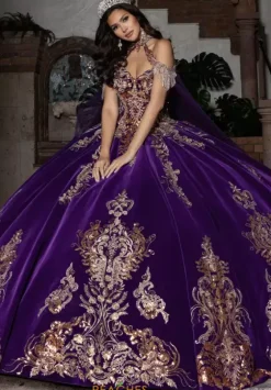 Sweet Sixteen^Rachel Allan Quince Cape Only. Dress Not Included.