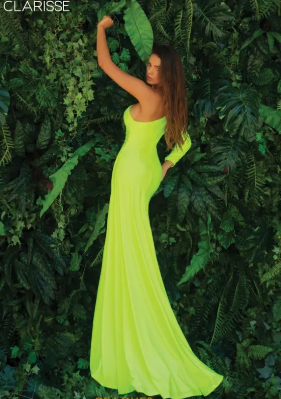 Long Sleeve Prom Dresses|Dresses With Sleeves^Clarisse 810195 Limeade