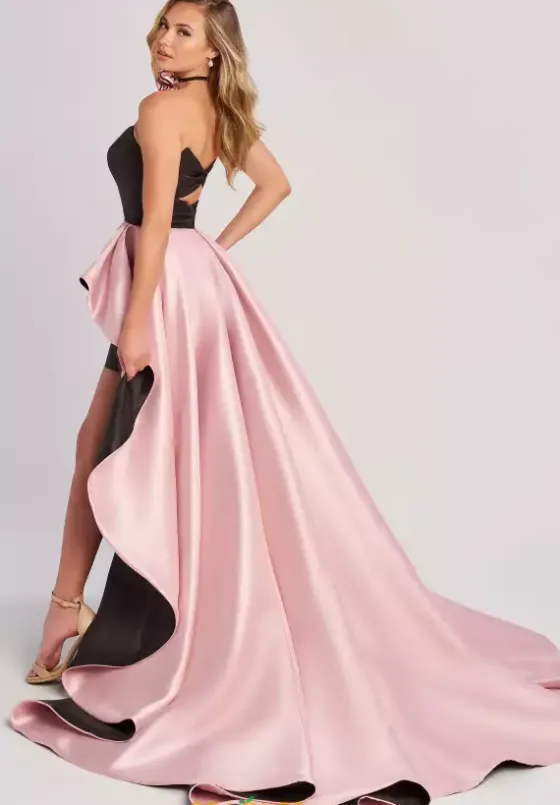 Quince Guest Dresses|Plus Size^Colette CL8695 Black/White