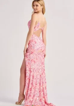 Pageant|Fitted^Colette CL8465 Pink/Multi