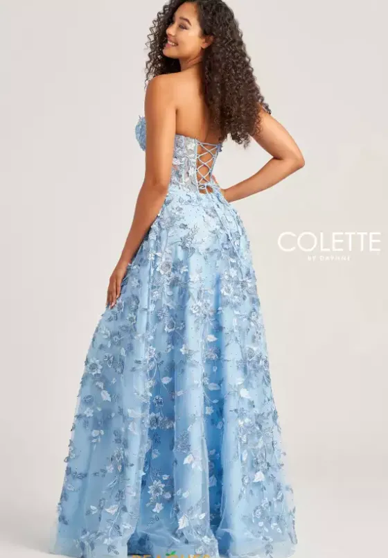 Long Dresses|Plus Sized Dresses^Colette CL5249 Light Blue