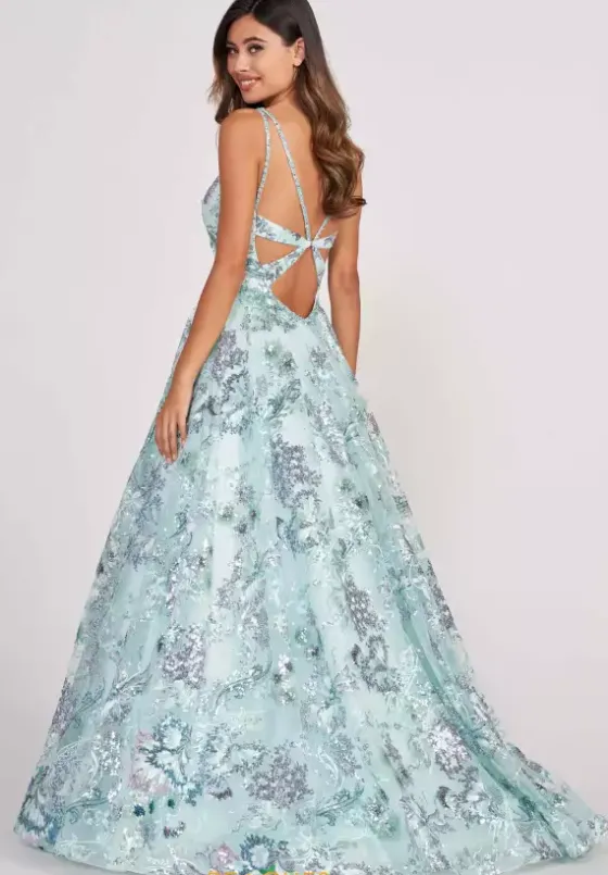 Long Dresses|Sweet Sixteen^Colette CL2011 Light Aqua