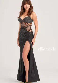 Fitted|Plus Size^Ellie Wilde EW35026
