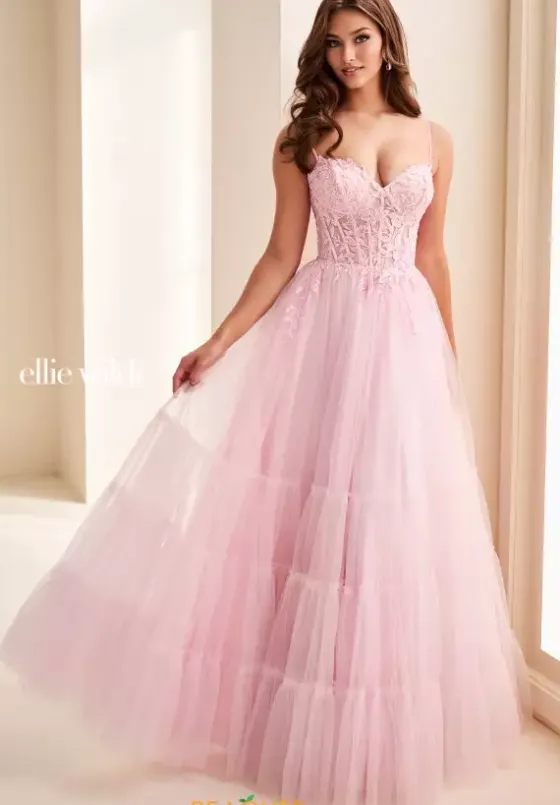 Long Dresses|Plus Sized Dresses^Ellie Wilde EW37107