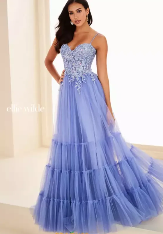 Long Dresses|Plus Sized Dresses^Ellie Wilde EW37107