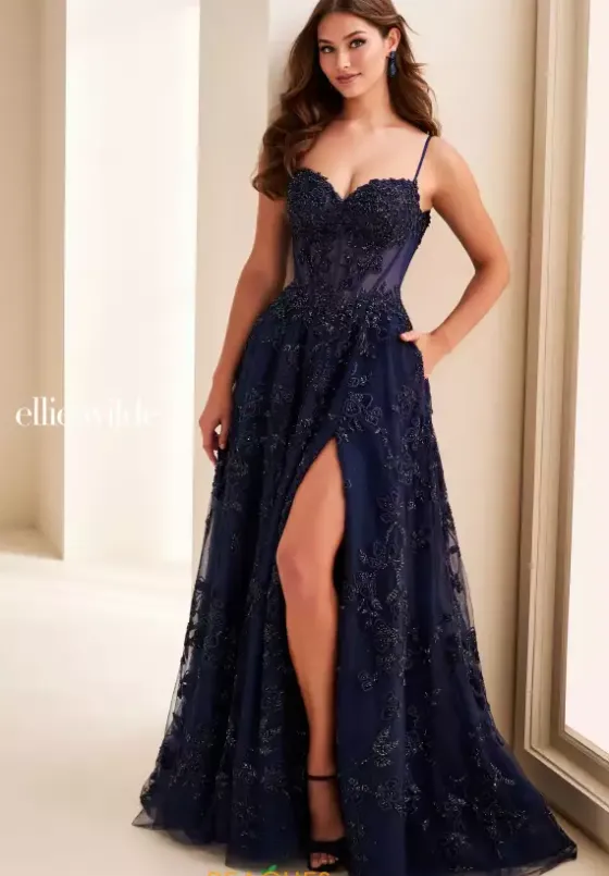 Long Dresses|Plus Sized Dresses^Ellie Wilde EW37067