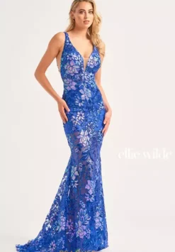 Fitted|Plus Size^Ellie Wilde EW34040