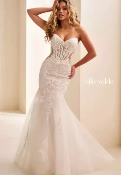 Long Dresses|Plus Sized Dresses^Ellie Wilde EW37085