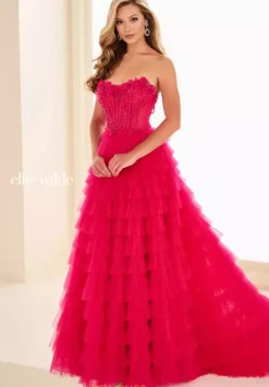 Long Dresses|Plus Sized Dresses^Ellie Wilde EW37026