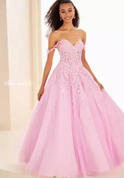 Long Dresses|Plus Sized Dresses^Ellie Wilde EW37028