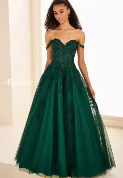 Long Dresses|Plus Sized Dresses^Ellie Wilde EW37028