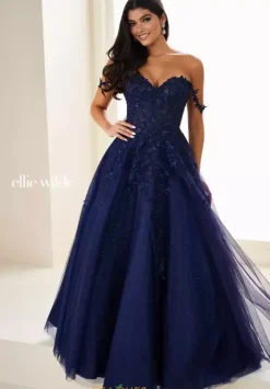 Long Dresses|Plus Sized Dresses^Ellie Wilde EW37028