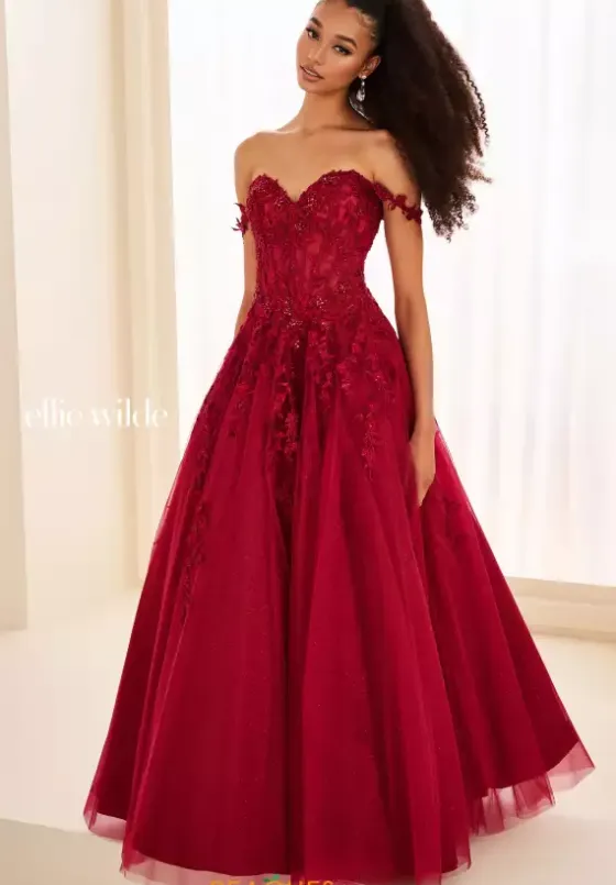 Long Dresses|Plus Sized Dresses^Ellie Wilde EW37028