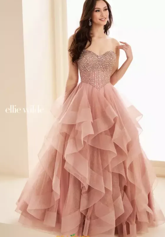 Long Dresses|Plus Sized Dresses^Ellie Wilde EW37221