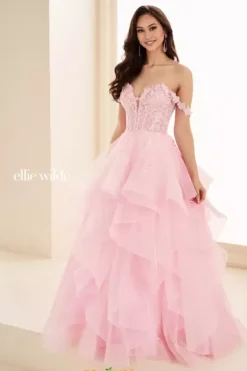 Long Dresses|Plus Sized Dresses^Ellie Wilde EW35084