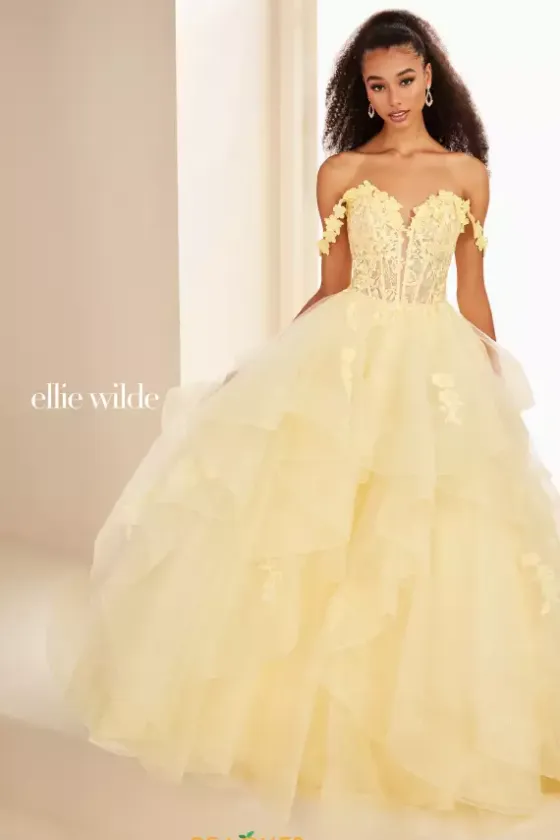 Long Dresses|Plus Sized Dresses^Ellie Wilde EW35084