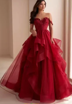 Long Dresses|Plus Sized Dresses^Ellie Wilde EW35084