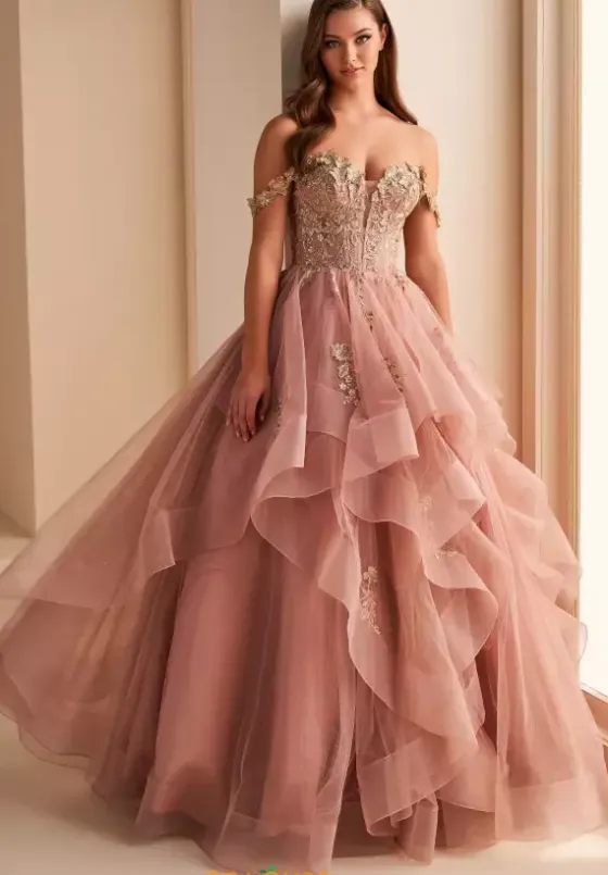 Long Dresses|Plus Sized Dresses^Ellie Wilde EW35084