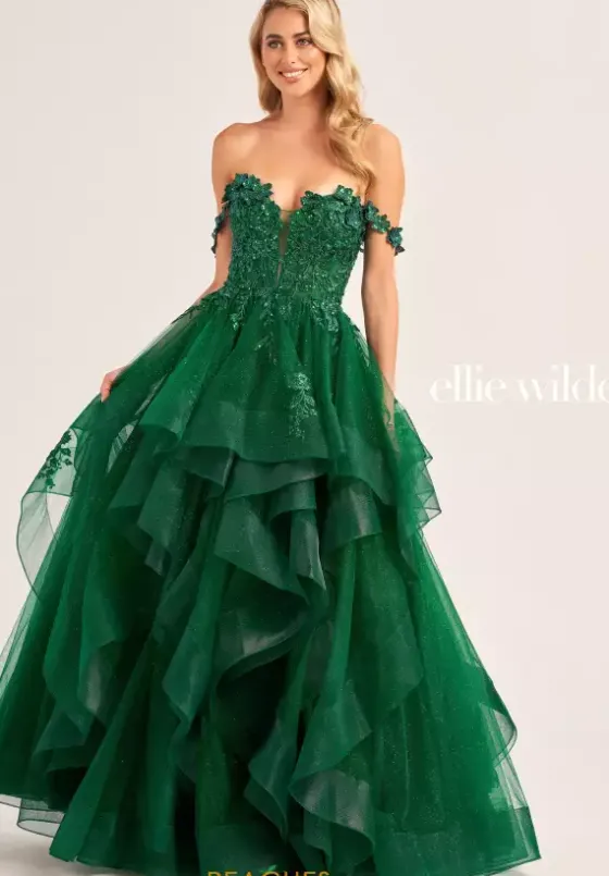 Long Dresses|Plus Sized Dresses^Ellie Wilde EW35084