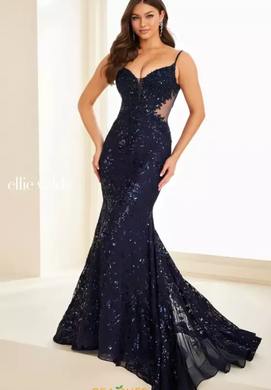 Long Dresses|Plus Sized Dresses^Ellie Wilde EW37227