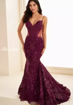 Long Dresses|Plus Sized Dresses^Ellie Wilde EW37227