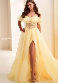 Long Dresses|Plus Sized Dresses^Ellie Wilde EW37029