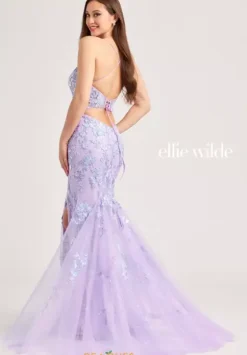 Long Dresses|Pageant^Ellie Wilde EW35057 Lilac