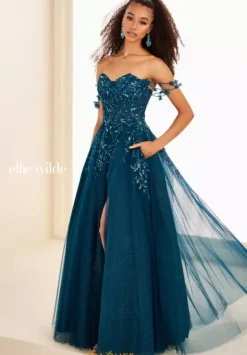 Long Dresses|Plus Sized Dresses^Ellie Wilde EW37208