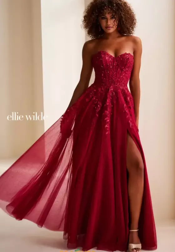 Long Dresses|Plus Sized Dresses^Ellie Wilde EW37208