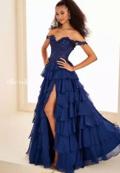 Long Dresses|Plus Sized Dresses^Ellie Wilde EW37108