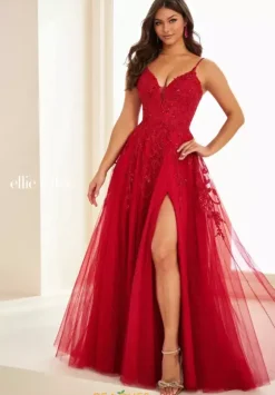 Long Dresses|Plus Sized Dresses^Ellie Wilde EW37214