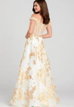 Bat Mitzvah|Long Dresses^Ellie Wilde EW120065 Light Blue/Multi