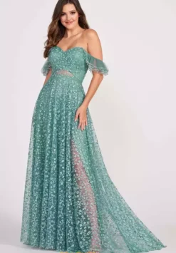A Line|Long Dresses^Ellie Wilde EW34063 Eucalyptus